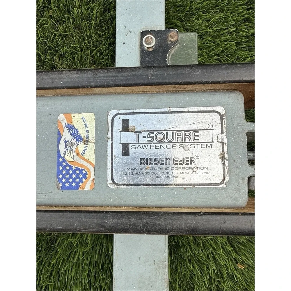 READ Biesemeyer Table Saw T-Square Rip Fence for 3